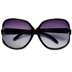 Vintage Classic Oversized Jackie O Fashion Sunglasses