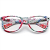 Classic Wayfarer in A Floral Bouquet Clear Lens Frame #2222Clr