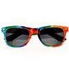 Classic Wayfarer in a Funky Tie Dye Frame #2226