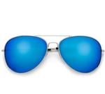 Ice Blue Color Mirror Classic Aviator #50250