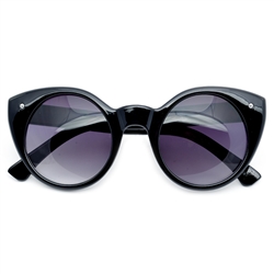 Trendy Round Cat Eye Fashion Shades#8760