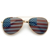US Flag Aviator Sunglasses