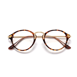 High Fashion Retro P3 Clear Lens Sophisticated Eyewear