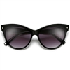 Retro Glamour 58mm Studded High Pointed Tip High Fashion Cat Eye Sunglasses