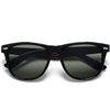Classic 80s Beach Scene Retro Large Fit Colorful Wayfarer