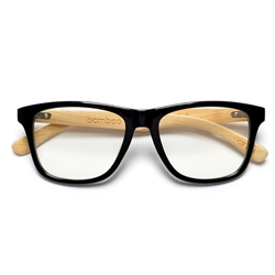 ECO Friendly Genuine Bamboo Temple Arm Wayfarer
